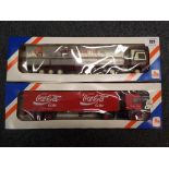 Lions Toys of Holland - two diecast models, Van Maanen and Coca Cola,