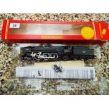 Model Railways OO Gauge - a Hornby steam locomotive and tender 4-6-2 Spitfire,