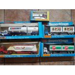 Matchbox SuperKings - five diecast models comprising K-3 Grain Transporter Kelloggs,