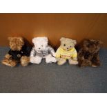 Four bears from the Giorgio Beverly Hills Collection to include 1996, 1997,