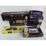 Guinness - a collection of diecast model motor vehicles all Guinness related by Corgi to include