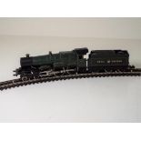 Model Railways N Gauge - a Grafar steam locomotive and tender 4-6-0 op no 5042, Winchester Castle,