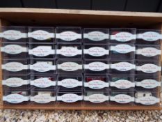 Oxford Automobile Company - 30 diecast 1:76 Railway Scale model motor vehicles,