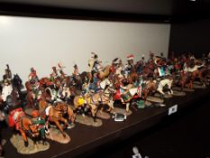 delPrado - a collection of approximately 45 cavalry figures,