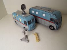 Dinky Supertoys - a Transmitter Van with aerial, a replacement ABC TV camera,