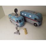 Dinky Supertoys - a Transmitter Van with aerial, a replacement ABC TV camera,