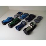 Dinky Toys - Sunbeam Talbot 38b, Frazer Nash sports car, Armstrong Siddeley sports car 38e,