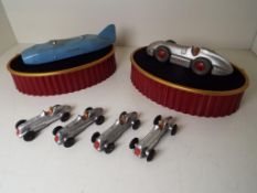Dinky Toys - six racing cars comprising 'Speed of the Wind' # 23e,