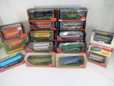 EFE - sixteen diecast model coaches and buses mint in window boxes
