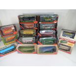 EFE - sixteen diecast model coaches and buses mint in window boxes