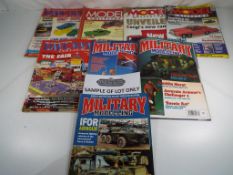 In excess of 150 collector's magazines to include Model Collector, Military Modelling,