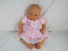 Antonio Juan - a good quality lifelike Antonio Juan doll / baby inscribed to the back of the neck