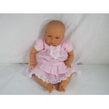 Antonio Juan - a good quality lifelike Antonio Juan doll / baby inscribed to the back of the neck