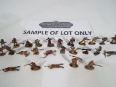 Approximately 300 hand painted miniature models of military figures