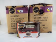 Matchbox Collectibles - twelve Models of Yesteryear 1922 Foden Steam Wagons,