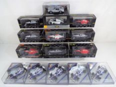 Diecast models - 25 Diecast models predominantly of Formula 1 cars by Onyx,