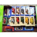 A collection of 30 diecast model motor vehicles, predominantly Lledo,