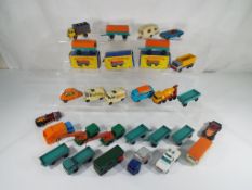 Matchbox by Lesney - Approximately 27 diecast models, of which 3 in original boxes.