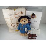 A Margarete Steiff Paddington bear, 2007, numbered 418 in a limited edition of 1500,