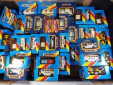 Matchbox - Approximately 40 diecast model motor vehicles by Matchbox,