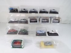 Schuco - sixteen 1:76 scale diecast models, various Mercedes Benz sports cars,