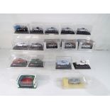 Schuco - sixteen 1:76 scale diecast models, various Mercedes Benz sports cars,