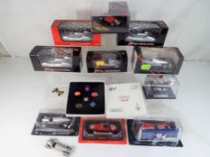 Ferrari and other - 12 diecast model Ferraris and others to include Brumm, Corgi,