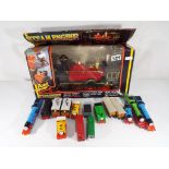 Model Railways - A quantity of diecast Thomas the Tank Engine trains by ERTL,