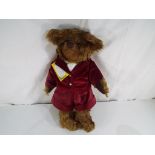 Madrigal - a mohair hand made Bear entitled Jasper issued in a limited edition, original clothing,