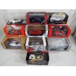 Diecast models - 10 diecast model motor vehicles to include High Speed Model collection 1:43 scale