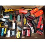 Model Railways - approximately 40 OO gauge items of goods rolling stock to include Hornby