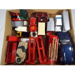 Diecast - approximately 18 diecast model motor vehicles, all unboxed to include Corgi, Matchbox,