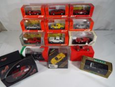 Various diecast model Ferraris comprising seven by Best Models # 9051, 9099, 9109, 9123, 9166, 9167,