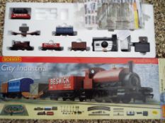 Model Railways - A Hornby OO gauge train set, City Industrial,