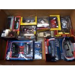 Diecast - A quantity of 15 diecast model motor vehicles to include Corgi James Bond 007, Solido,