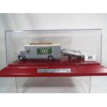 Auto Union Rennwagen Typ C Avus (1937) and Auto Union Renntransporter Bussing Nag 300 (1934) 1:43