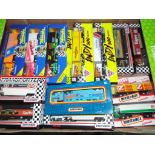 Matchbox Thunder / Indy 500 / Convoy - 15 diecast model container trucks, box trucks and similar,