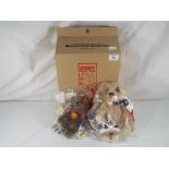 Steiff - A Steiff mohair bear entitled Teddy bear boy, button in ear with label, No 654565,