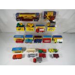 Matchbox - nineteen diecast model motor vehicles by Lesney, twelve of which are boxed to include No.