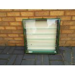 Display Case - a good quality, wooden, glass fronted,