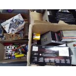 A good lot to include approximately twenty diecast model motor vehicles in boxes comprising Solido,