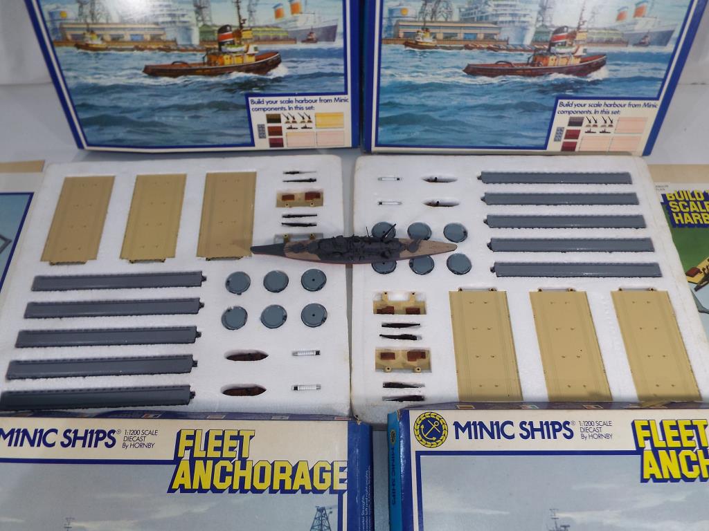 Minic Ships Quayside - four kits by Minic Ships to include two M905 Quayside and two M904 Fleet - Image 2 of 2