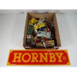 A good lot to include construction pieces, Hornby Dublo switches,