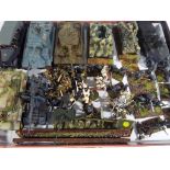 Model Kits - a quantity of military related models built from model kits and hand painted to