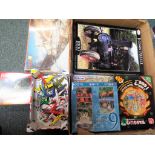 A good lot to include 7 jigsaw puzzles in original boxes and approximately 15 diecast models of