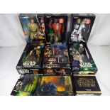 Star Wars - six figures from The Star Wars series to include Luke Skywalker, Obi-Wan Kenobi,