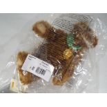 Steiff - A Steiff mohair bear exclusive to Danbury Mint 2001, button in ear and label, No 669521,