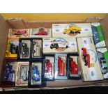 Diecast models - sixteen diecast model motor vehicles to include Corgi,