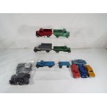 Dinky Toys - nine unboxed and playworn diecast model motor vehicles by Dinky Toys to include #142