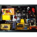 Diecast - a quantity of diecast model motor vehicles predominantly boxed to include Corgi, Motormax,